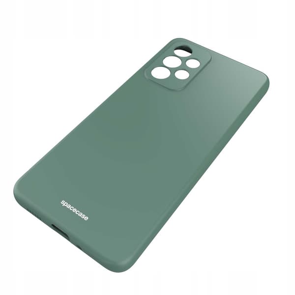 Spacecase Silikonfodral För Samsung Galaxy A33 5G Mörkgrön