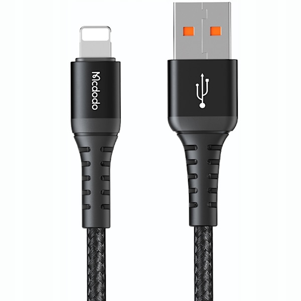 MCDODO KORT USB LIGHTNING SNABBLADDNINGSKABEL FÖR IPHONE 13 14 20CM