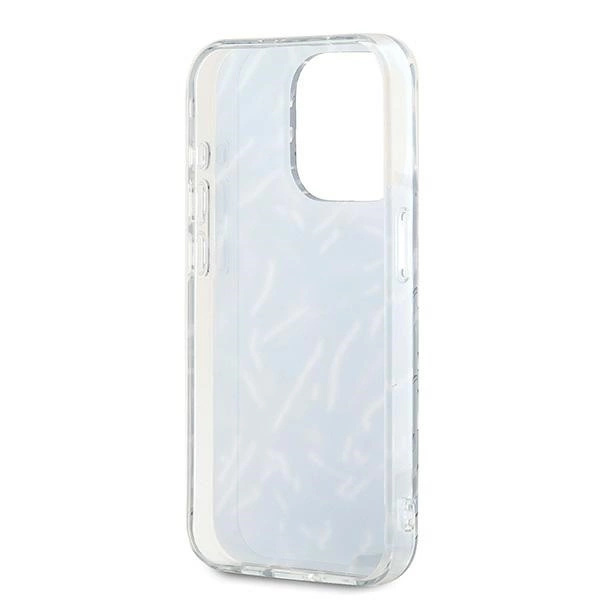 KARL LAGERFELD ZEBRA WITH CORD COVER TIL IPHONE 15 PRO MAX - LILLA