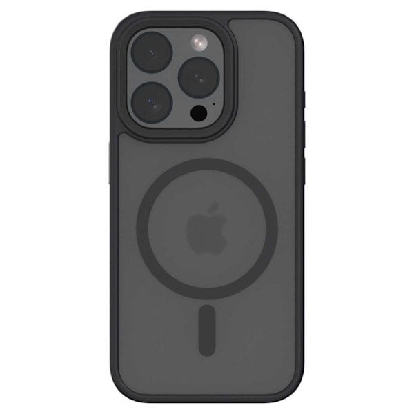 Spacecase Hybrid Case För Iphone 15 Pro Black
