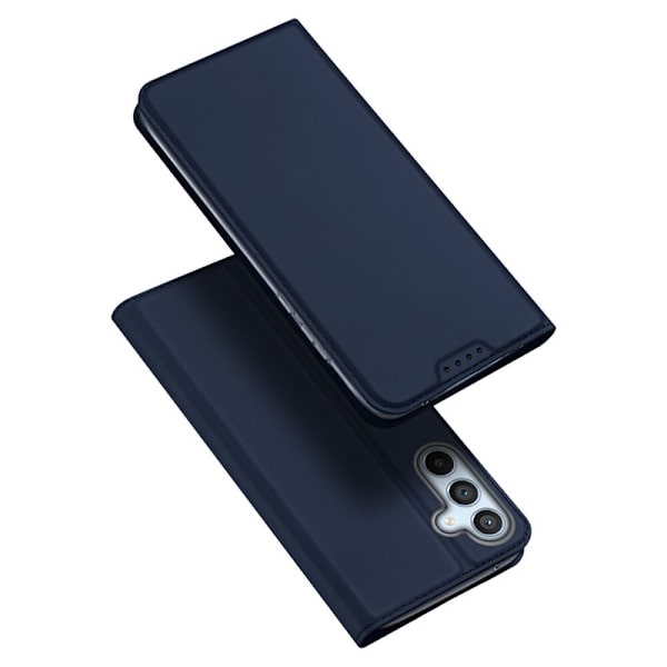 Dux Ducis Skin Pro-deksel til Samsung Galaxy A54 5G Flip Cover-kortlommebok? blå stativ