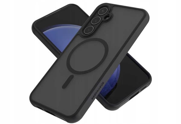 Spacecase Hybrid Case Galaxy S23 Fe Black Case Case För Samsung