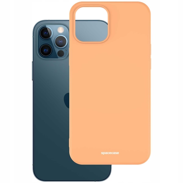 Spacecase Silikonfodral För Iphone 12 Pro Max Orange