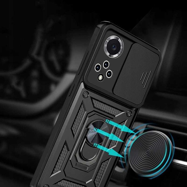Spacecase Case Cover För Huawei Nova 9 Black Protection