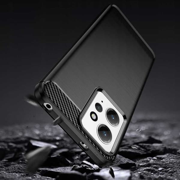 Spacecase Case Cover För Xiaomi Redmi Note 12 4G Svart
