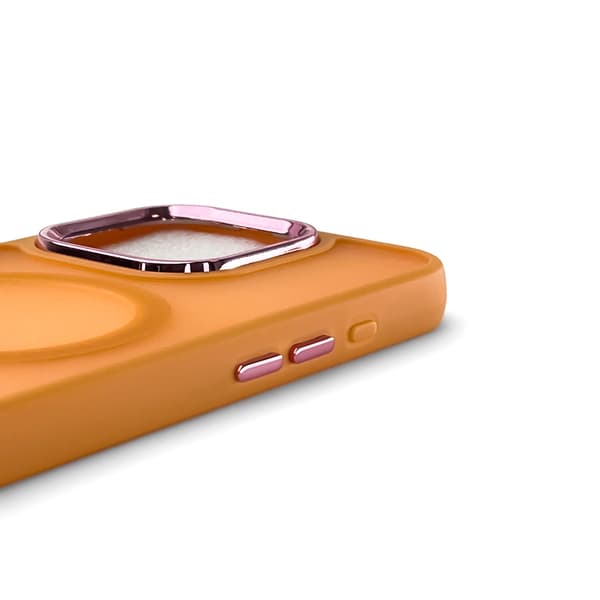 MAGNETIC COLLECTION MAGSAFE ETUI TIL IPHONE 16 - ORANGE