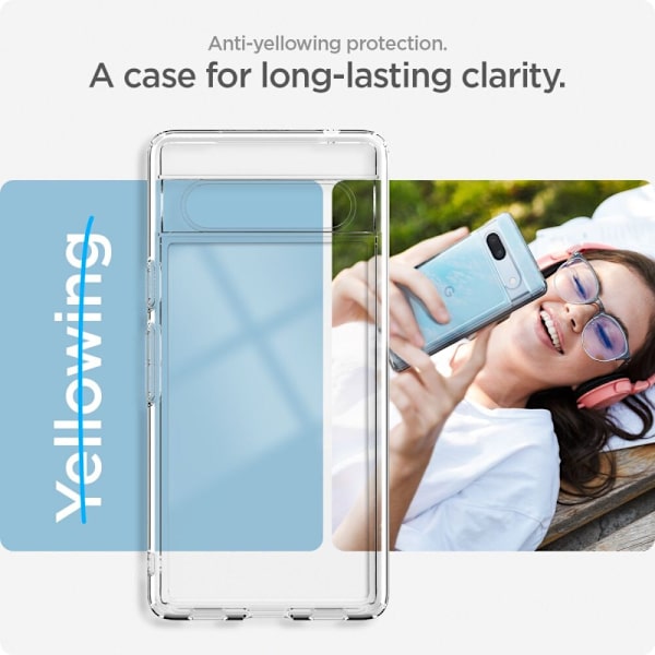 SPIGEN ULTRA HYBRID GOOGLE PIXEL 7A KRYSTALLKLAR