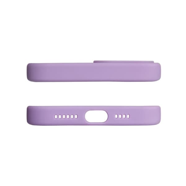 Designetui til iPhone 12, lilla blomsterdeksel