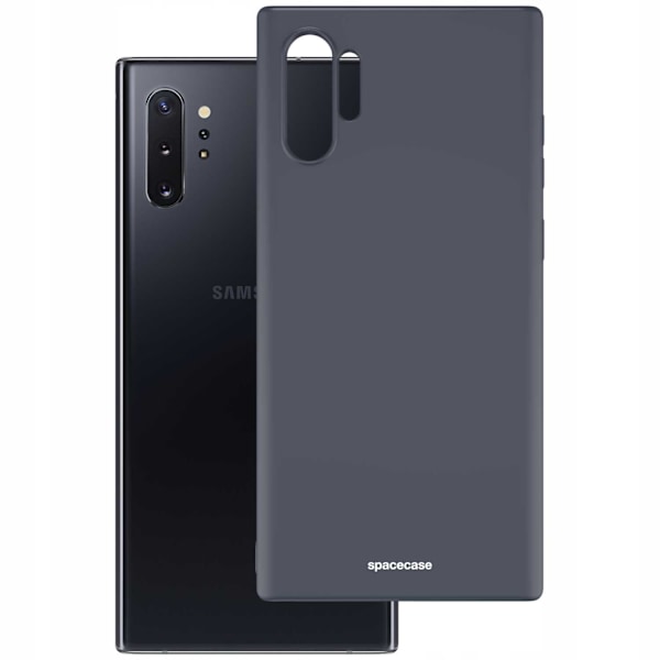 Spacecase Silikonecase För Samsung Galaxy Note 10+ Svart