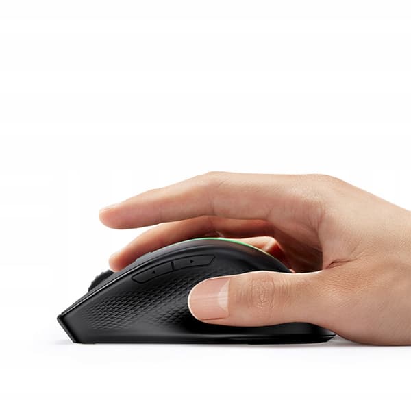 UGRØN ERGONOMISK BLUETOOTH COMPUTERMUS TRÅDLØS BLÅ