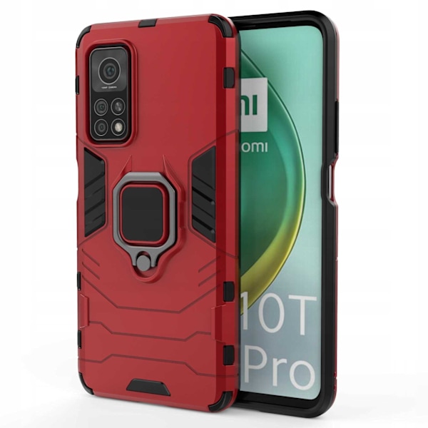 Spacecase X-Ring Fodral För Xiaomi Mi 10T 10T Pro Red