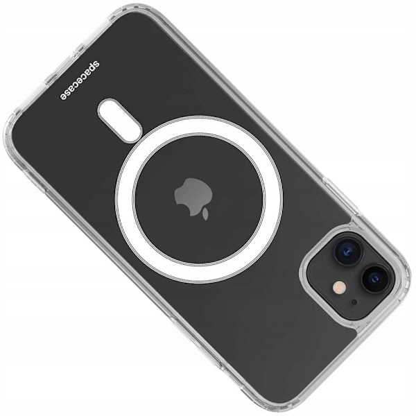 Spacecase Case Clear Mag Cover För Iphone 11 12 13 14 15