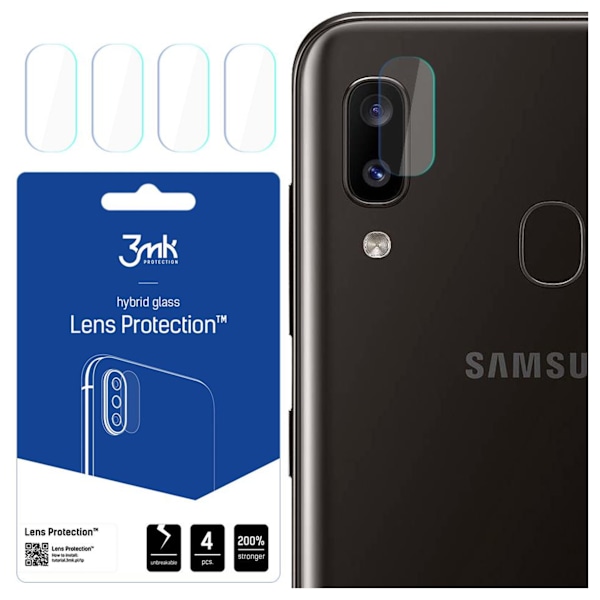SAMSUNG GALAXY A20E - 3MK OBJEKTIVBESKYTTELSE