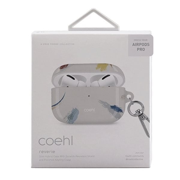 UNIQ Coehl Reverie AirPods Pro fodral beige/mjukt elfenben