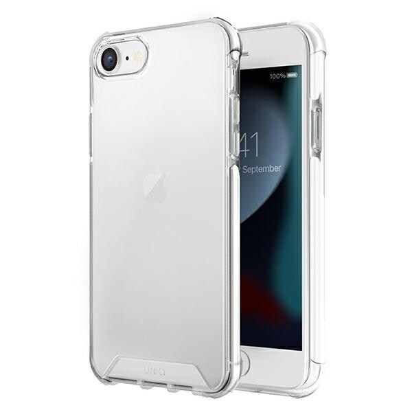 UNIQ Combat beskyttelsesdeksel iPhone SE 2022 / SE 2020 /7/8 hvit/blank hvit