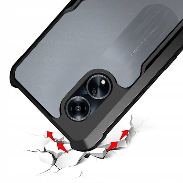 Rymdfodral För Oppo A98 5G Svart Skydd