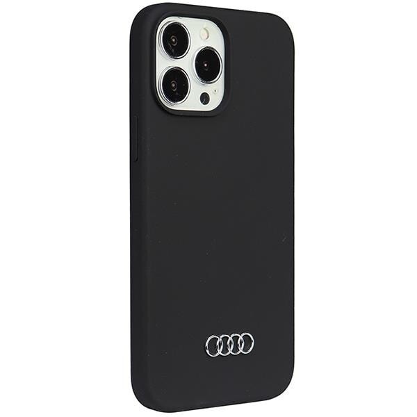 Audi silikondeksel til iPhone 13 Pro Max 6.7 - svart AU-LSRIP13PM-Q3/D1-BK