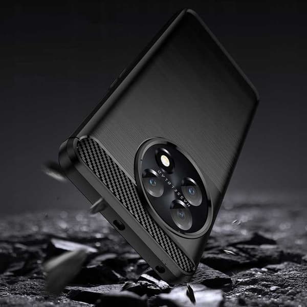 Spacecase Case Carbon Case För Oneplus 11 Svart Skydd