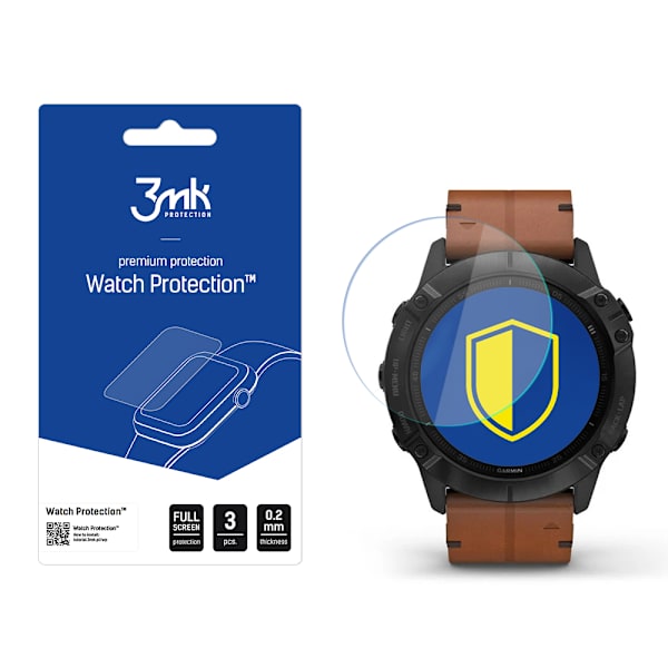 GARMIN FENIX 6X - 3MK WATCH PROTECTION V. FLEXIBLEGLASS LITE