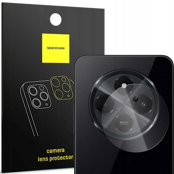 Rymdfodral Härdat Glas För Xiaomi Redmi 14C Poco C75 4G