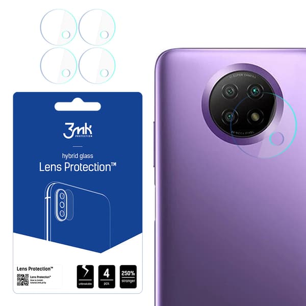 XIAOMI REDMI NOTE 9 5G - 3MK LENS PROTECTION