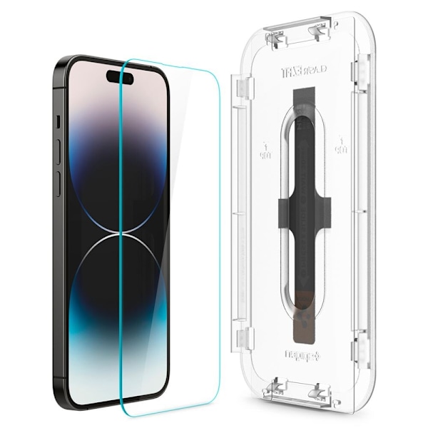 HERDET GLASS SPIGEN GLAS.TR "EZ FIT" 2-PACK IPHONE 14 PRO MAX CLEAR