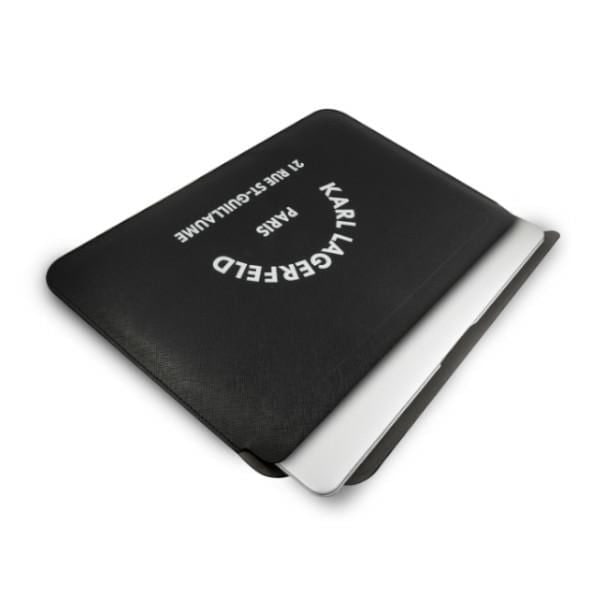 Karl Lagerfeld Sleeve KLCS133RSGSFBK 13" svart/svart Saffiano RSG