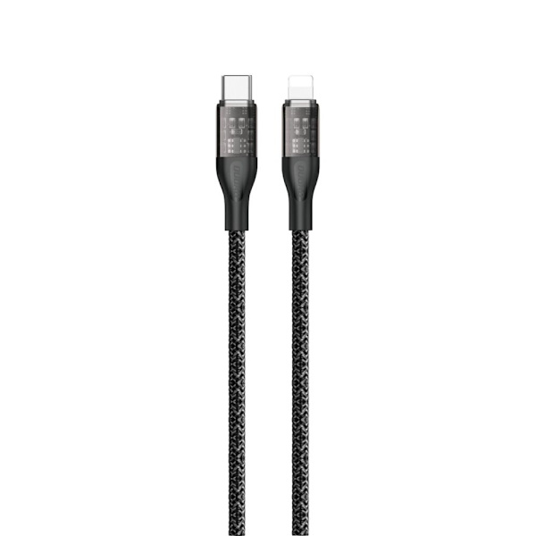 Hurtigladekabel 30W 1m USB-C - Lightning Dudao L22 - grå