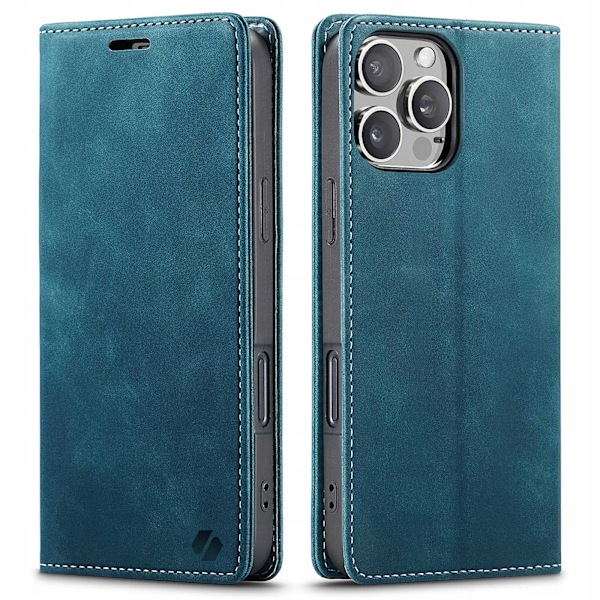 Spacecase Pålbocksväska För Iphone 16 Pro Max Blått