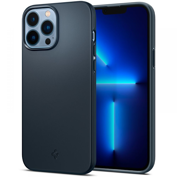 SPIGEN THIN FIT IPHONE 13 PRO NAVY BLÅ