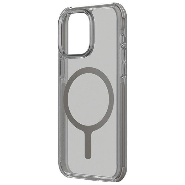 UNIQ-deksel Combat iPhone 15 Pro 6.1 Magclick Lader grå/frostgrå