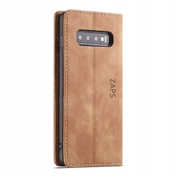 Spacecase Galaxy S10E Pålånsfodral Kaffe Läderfodral