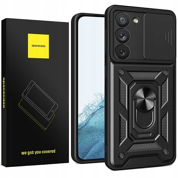 Spacecase Väska För Samsung Galaxy S23 Svart Skydd