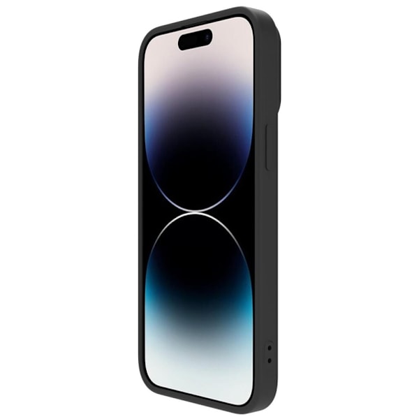 Nillkin CamShield Silikonetui til iPhone 14 Pro Max deksel med kamerabeskyttelse svart