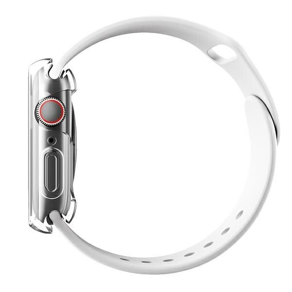 UNIQ Garde Apple Watch Series 7/8 41mm veske. gjennomsiktig/klar