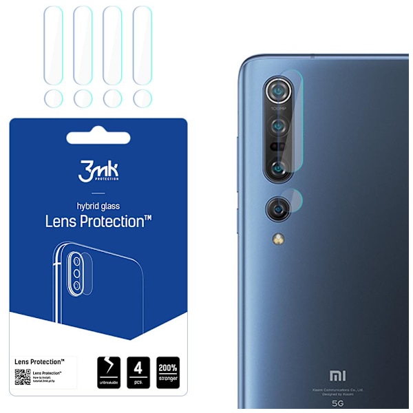 XIAOMI MI 10 PRO 5G - 3MK OBJEKTIVBESKYTTELSE