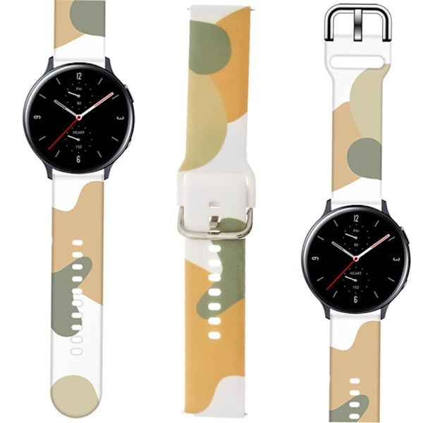 Strap Moro Band Samsung Galaxy Watch 42 mm silikonarmbåndsur Armbåndsmønster 6