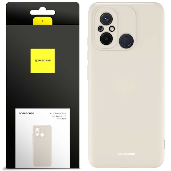 Spacecase Silikonfodral För Xiaomi Redmi 12C Benskydd