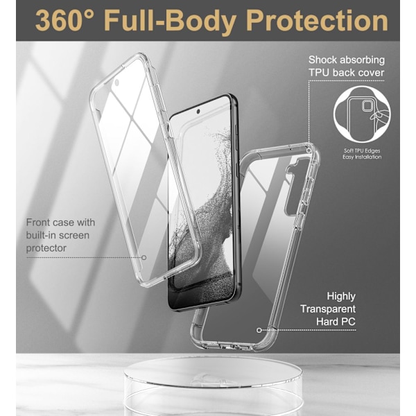 TECH-BESKYTT KEVLAR GALAXY S23+ PLUSS CLEAR