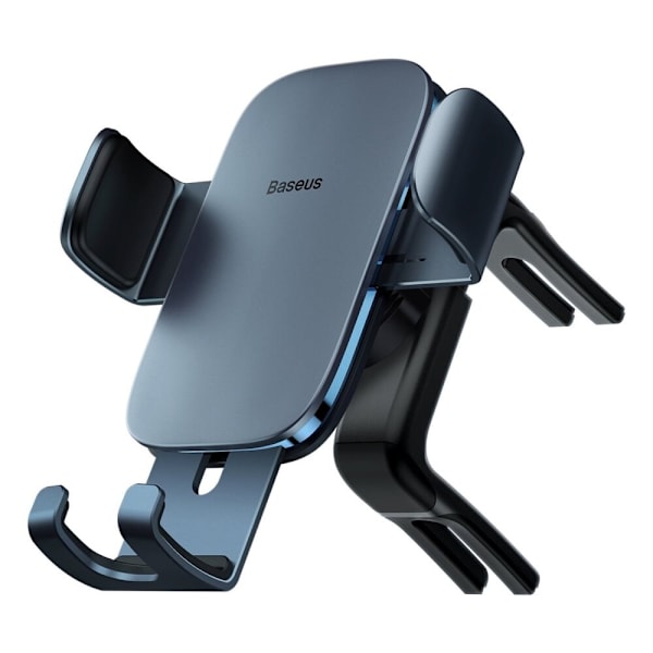 Baseus Metal Age Gravity Bracket for rund billuftventil mørk grå (SUJS030013)