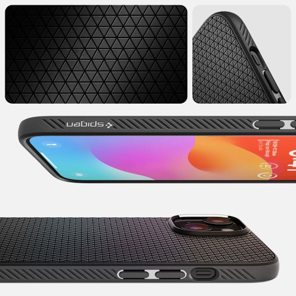 SPIGEN LIQUID AIR IPHONE 15 MAT SORT