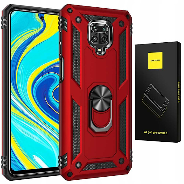 Rymdfodral För Xiaomi Redmi Note 9S 9 Pro Red