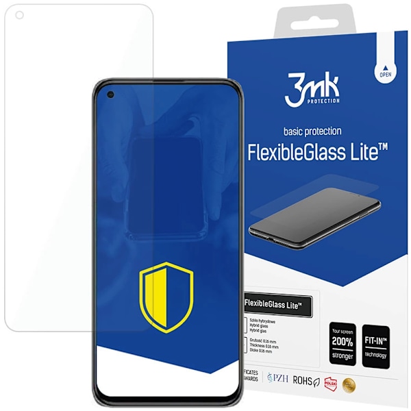 3MK FLEXIBLEGLASS LITE HYBRID GLASS TIL XIAOMI MI 11 LITE 4G / 5G / 11 LITE 5G NE