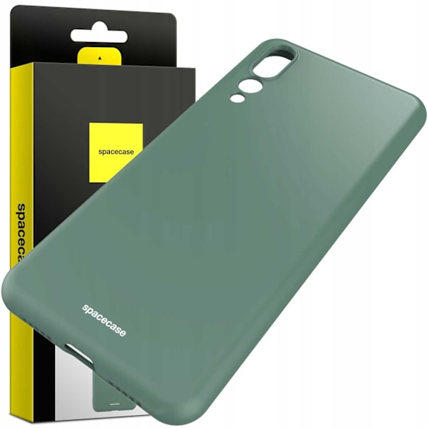 Spacecase Silikonfodral För Huawei P20 Pro Mörkgrön