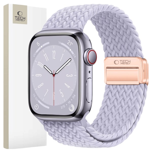 TECH-PROTECT NYLONMAG APPLE WATCH 4 / 5 / 6 / 7 / 8 / 9 / SE (38 / 40 / 41 MM) PERIWINKLE