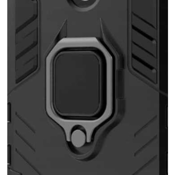 Spacecase Case Cover Till Xiaomi Redmi Note 9 Black Sc X-Ring