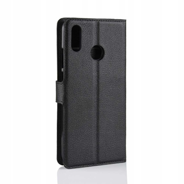 Litchi Case Cover Till Huawei P Smart 2019 Black Exchanges