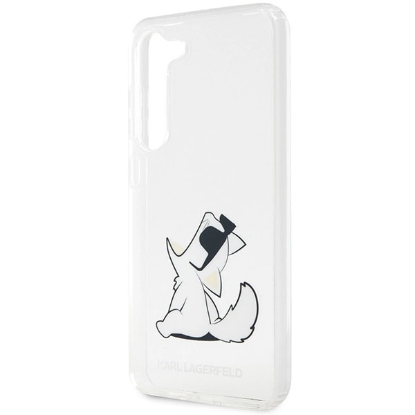 KARL LAGERFELD CHOUPETTE SJOV ETUI TIL SAMSUNG GALAXY S23+ - GENNEMSIGTIG