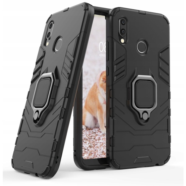 Spacecase Case Cover Till Huawei P20 Lite X-Ring Svart