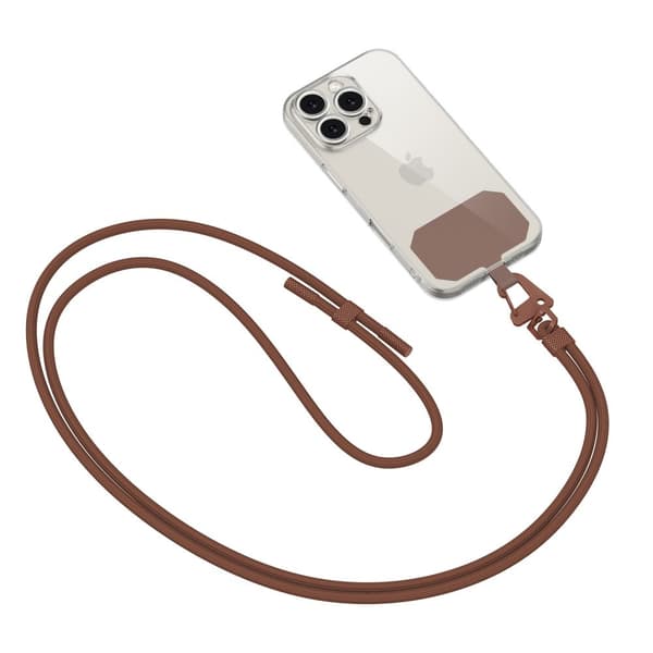 TECH-PROTECT C5S ROPE CROSSBODY STRAP CHOKOLADEBRUN